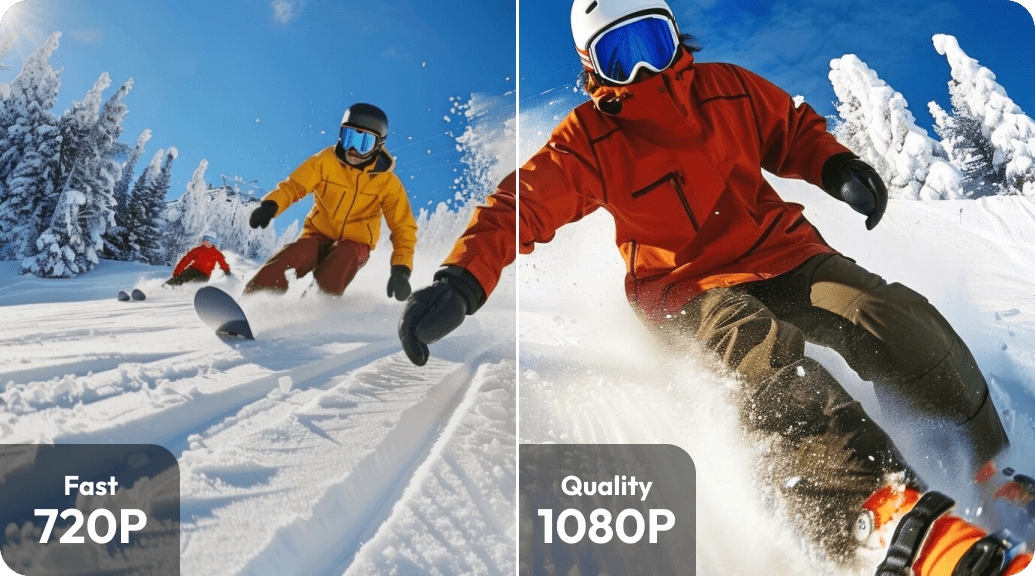 google veo 3 fast and quality mode