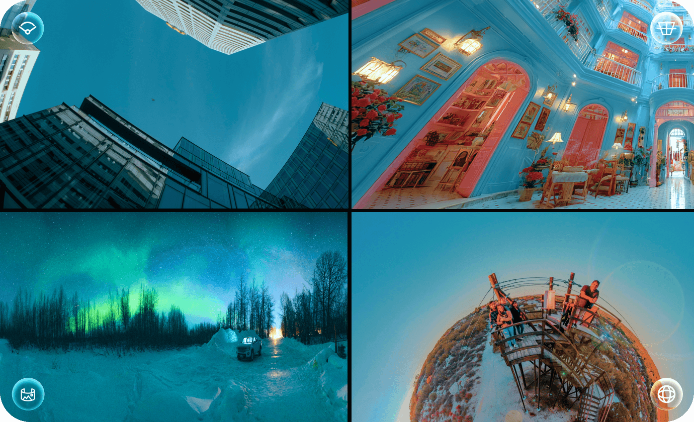 fisheye, anamorphic, equirectangular, barrel distortion correction