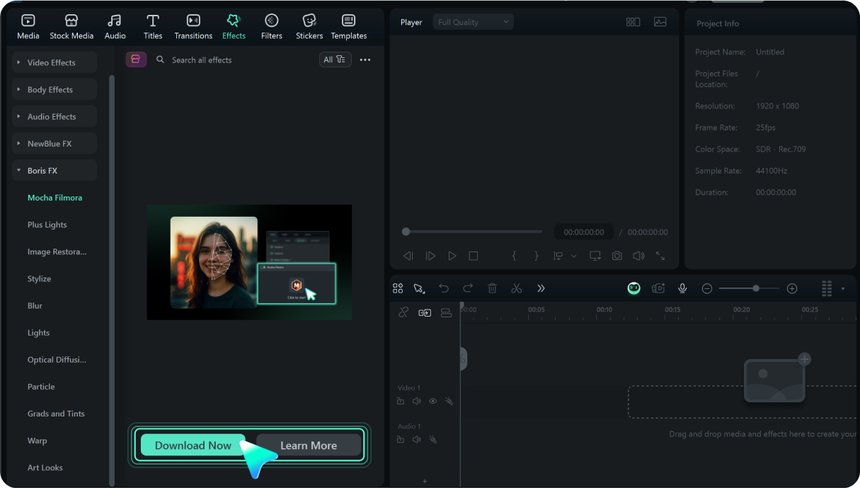 download mocha filmora