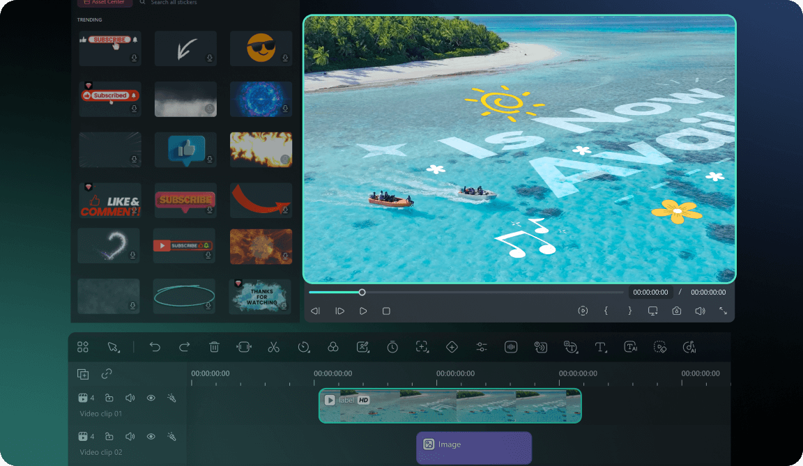 send planar tracking data to filmora