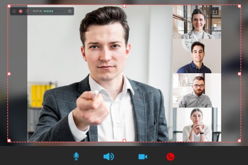 screen recorder for presentations and meetings
