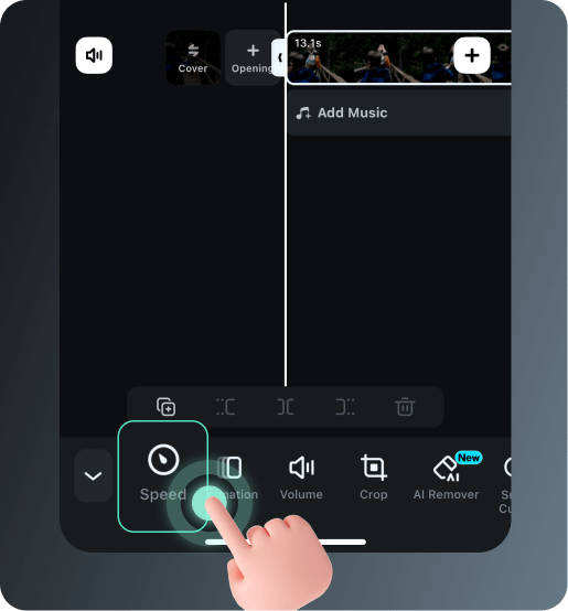 go to speed option