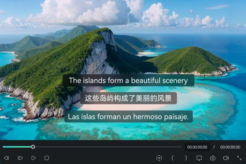 export subtitles for video localization and dubbing