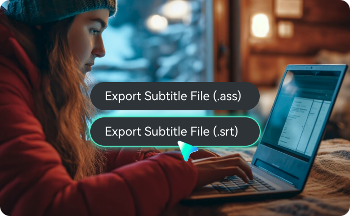 extract srt file from video