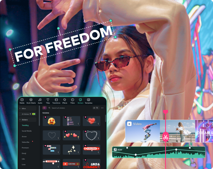 full ai video editing software