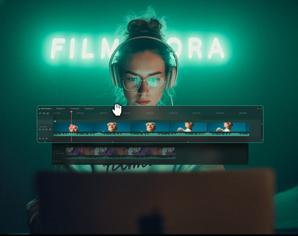 intuitive yet professional timeline video editing software