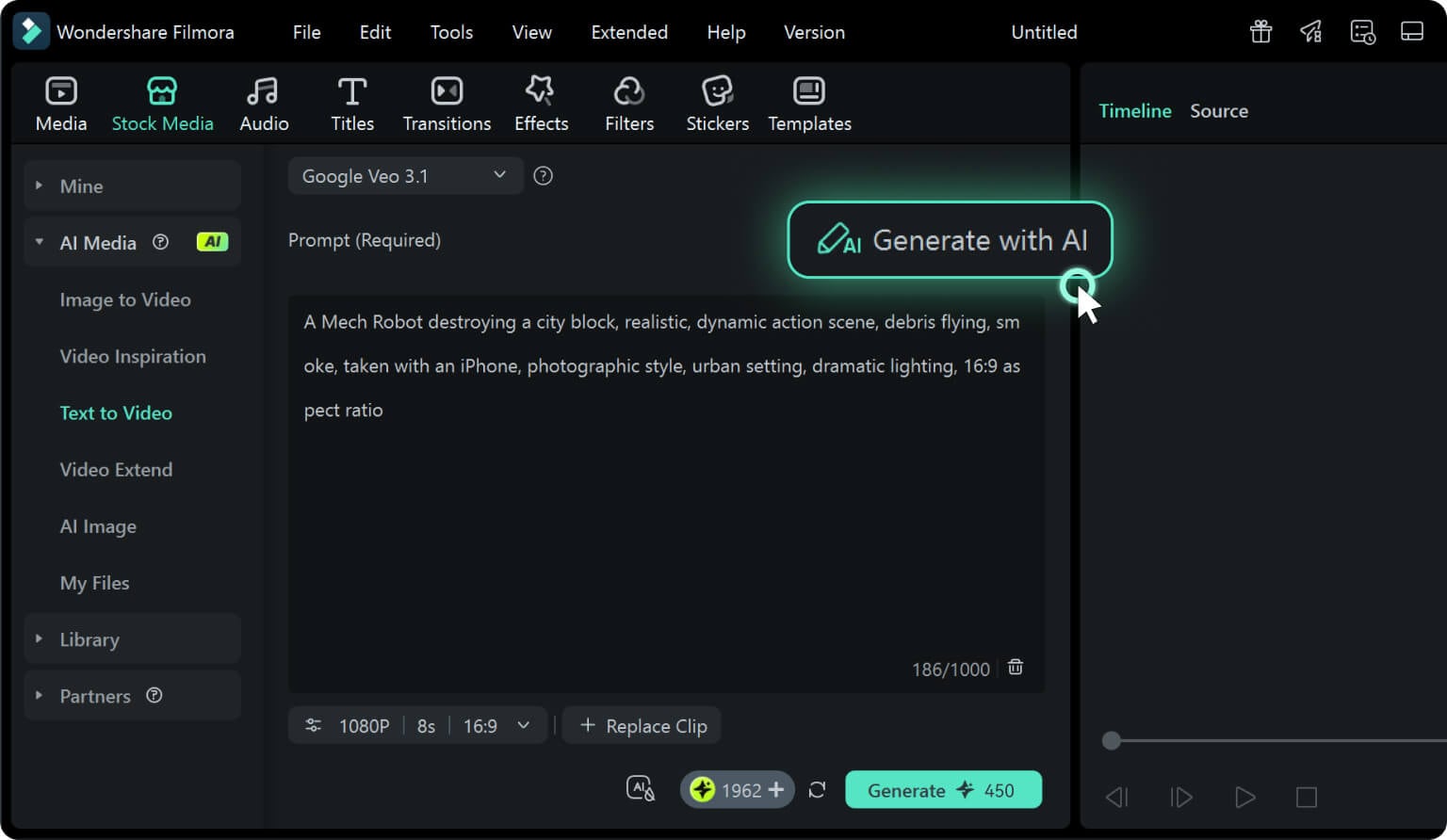 senter video idea prompt