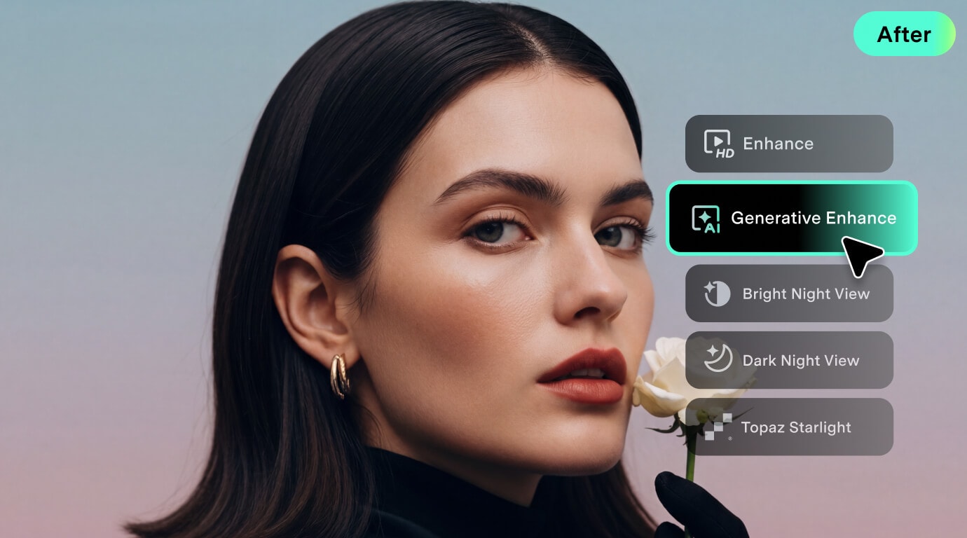 after ai video quality enhancement