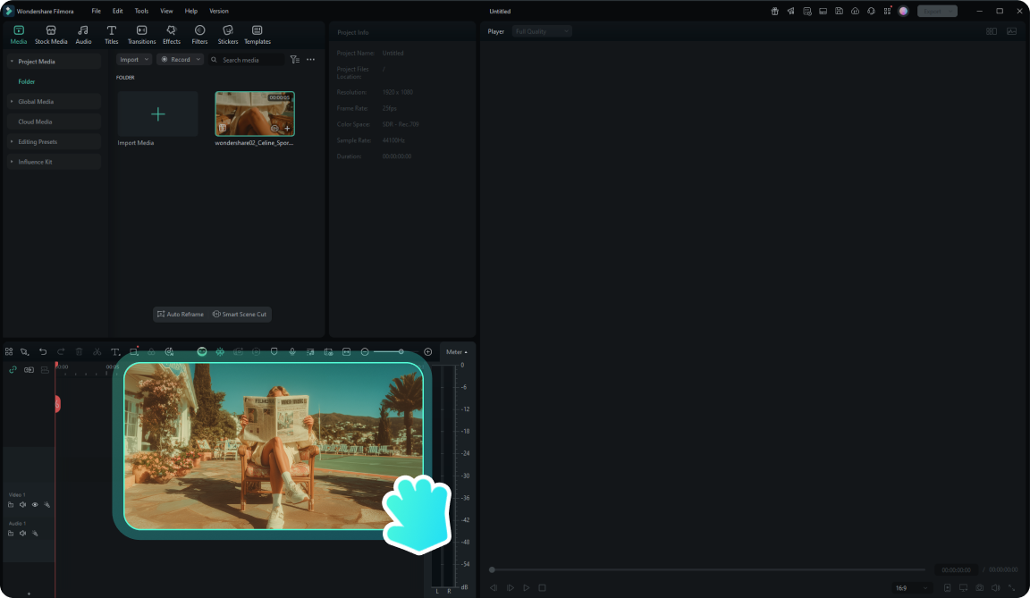 import video to create mask