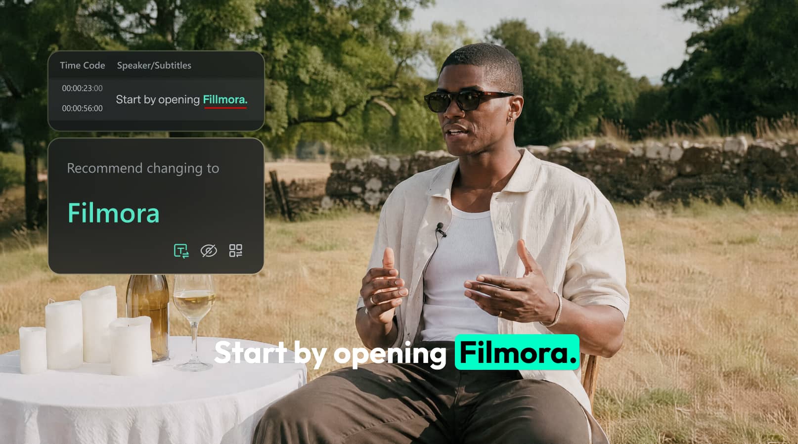 Dynamic Captions and Subtitle Track in Filmora