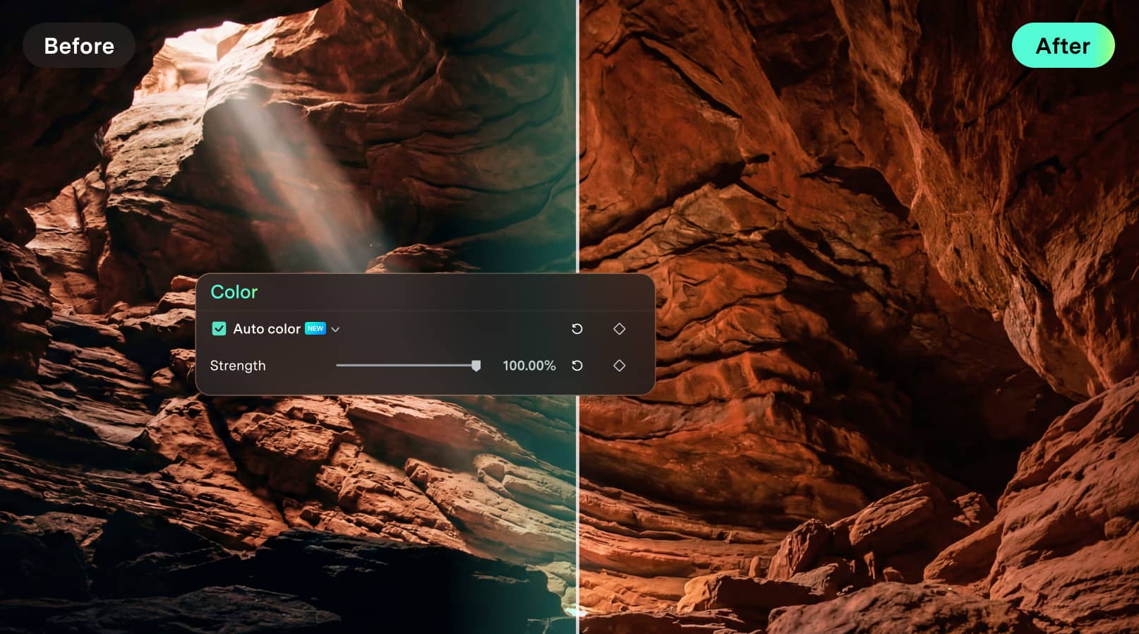 Video color grading on Mac with HSL and LUTs