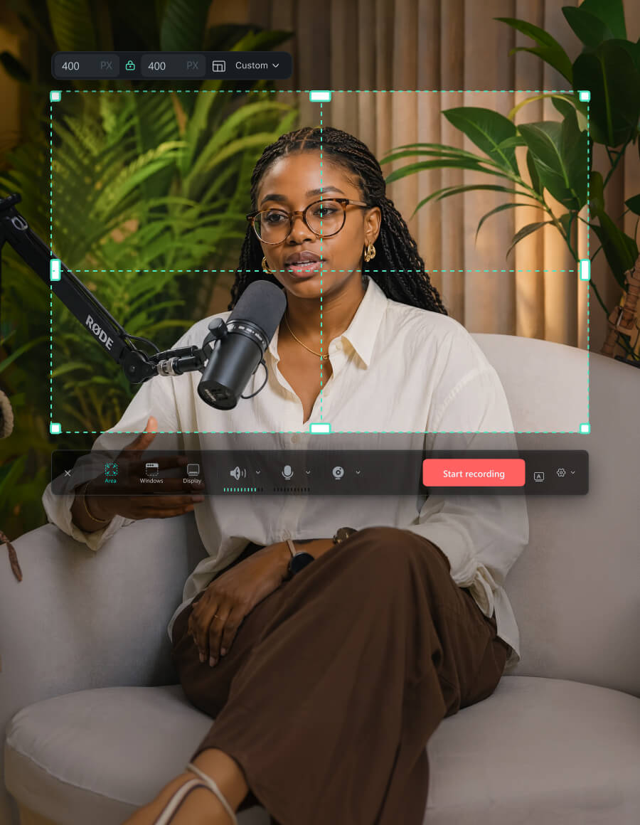 Multi-Source Recording in Filmora for Mac