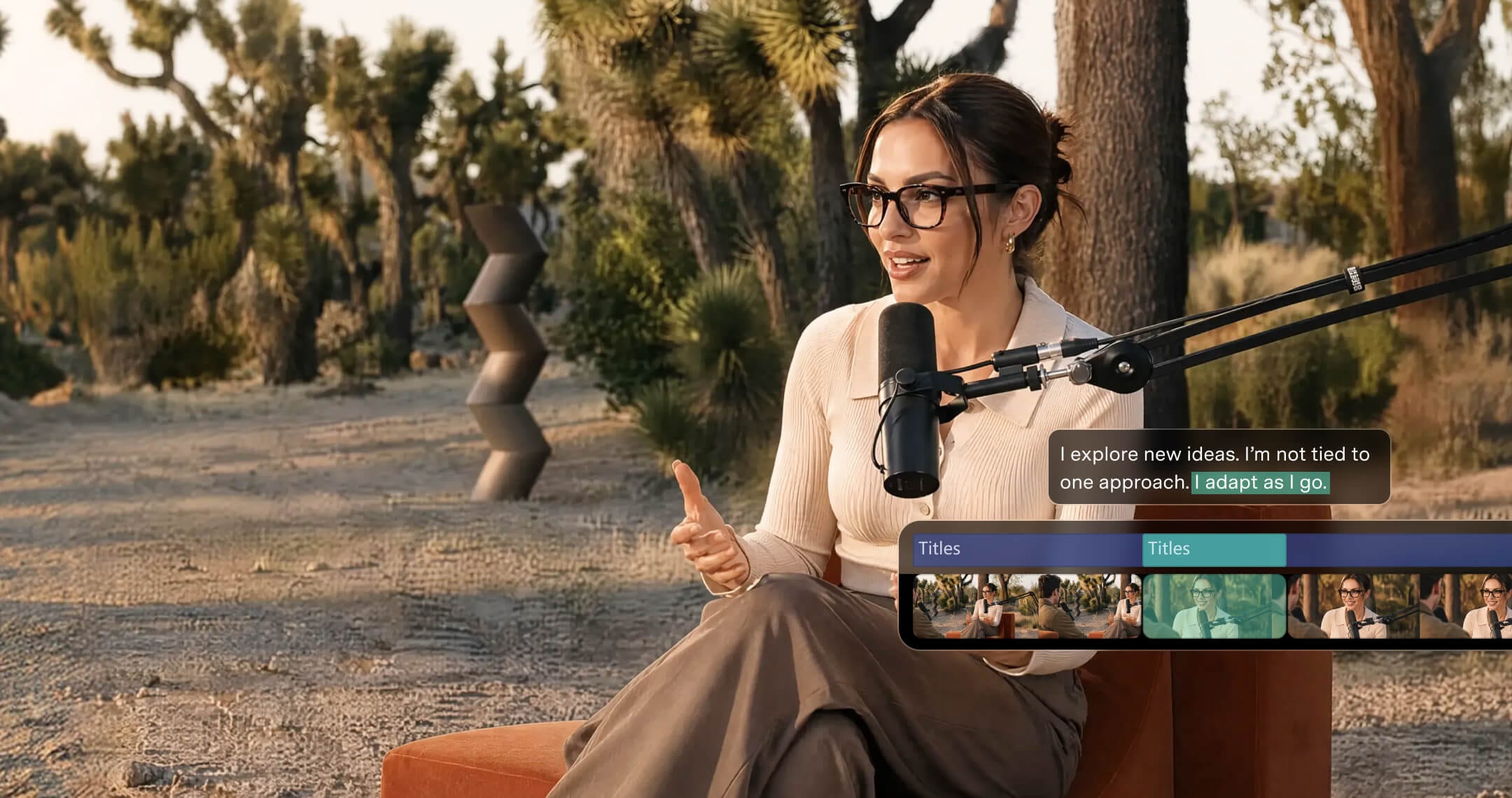 AI text-based video editing in Filmora