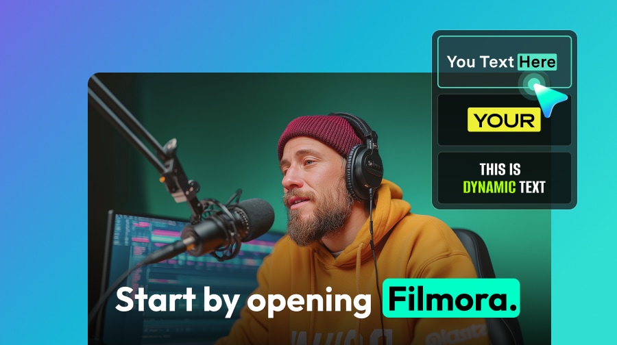Dynamic Captions for animated video subtitles