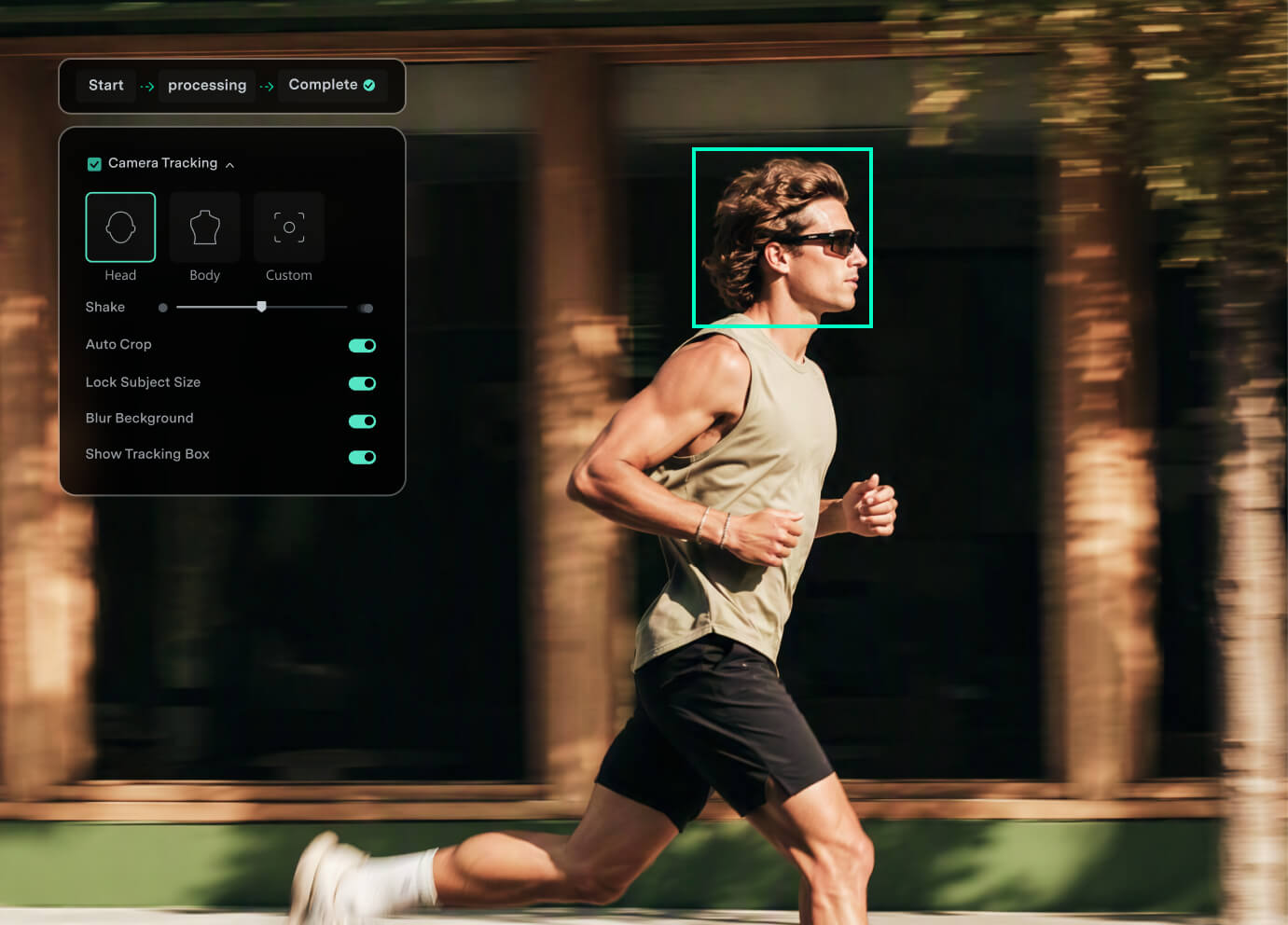 Camera Tracking in Filmora V16