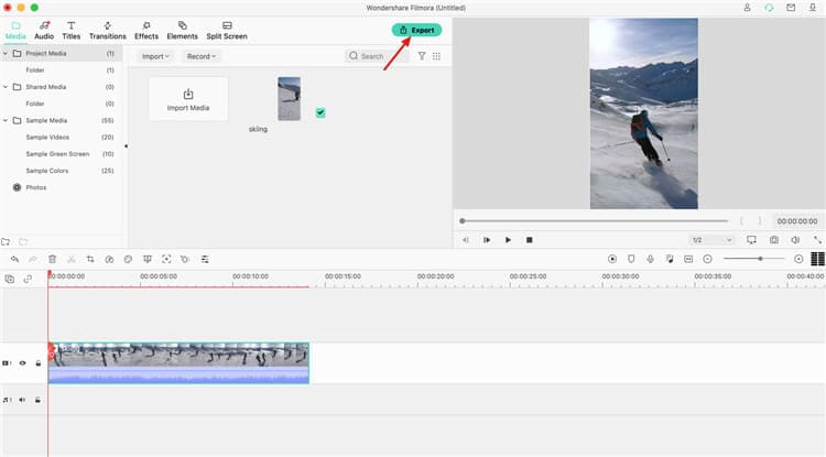 Video zuschneiden Mac durch Rahmen anpassen - Abschluss der Bearbeitung