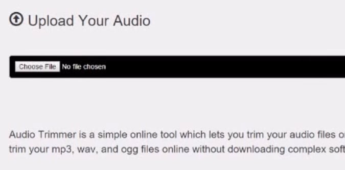 online large audio trimmer