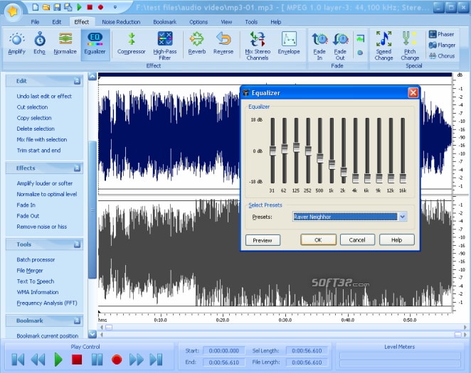 free audio editor online