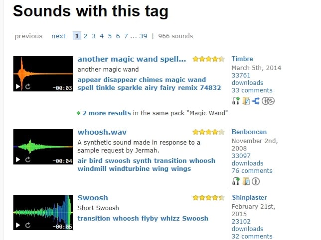 Swoosh - Sound Effects — FREE SOUND EFFECTS for  and Tiktok