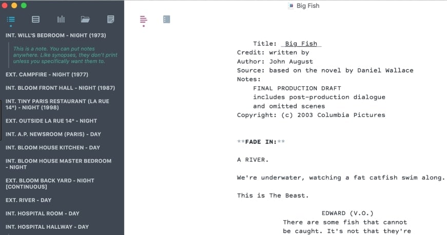 free script writing software download