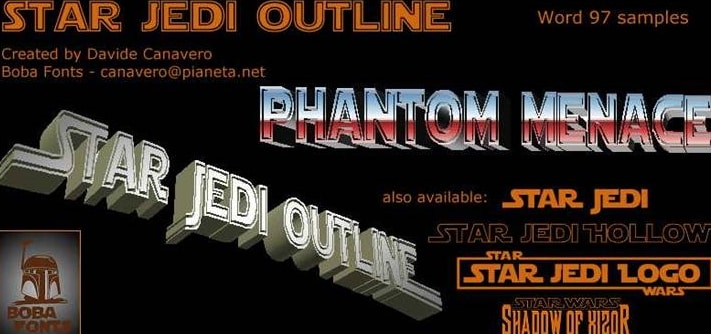 Star Jedi Outline