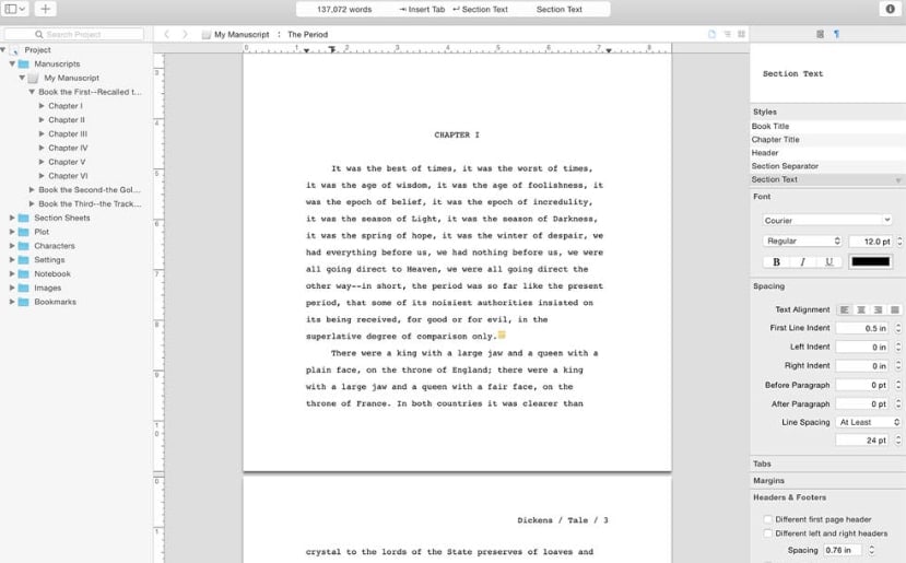 free writing software for mac download