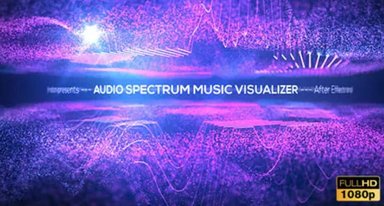 Audio Spectrum Music Visualizer