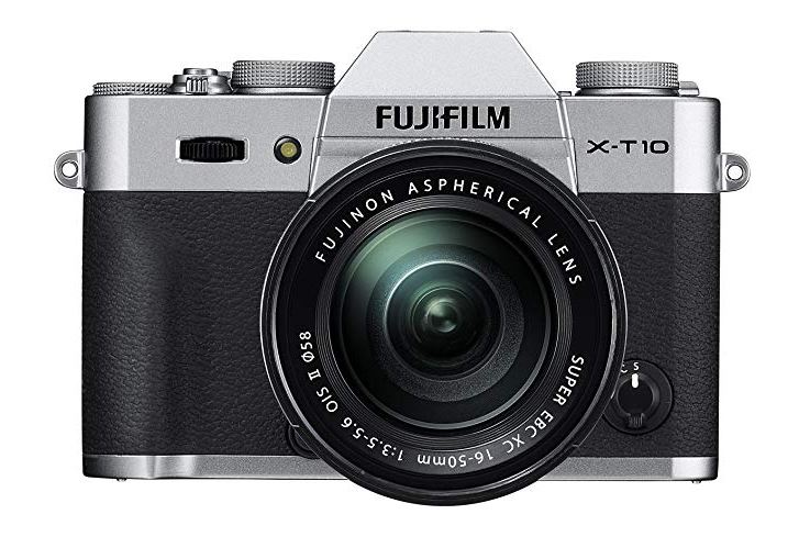 Fujifilm X-T10 Silver Mirrorless Digital Camera