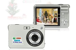 Fotocamera Digitale Mini HD 2.4” Per Bambini E Adolescenti – 2MP, 720p 30fps, Zoom 4X, Con Luce Notturna, Oro