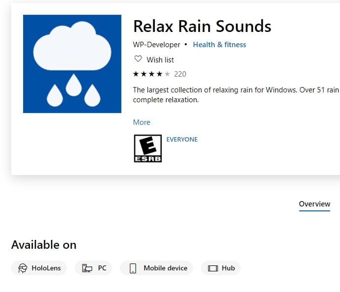 Relax Rain Sounds