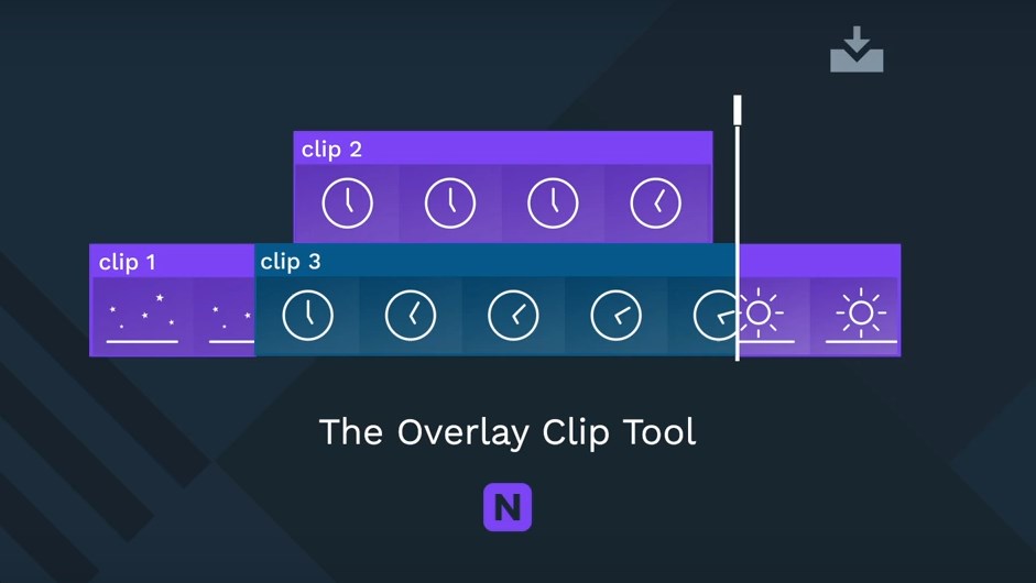 overlay clip tool