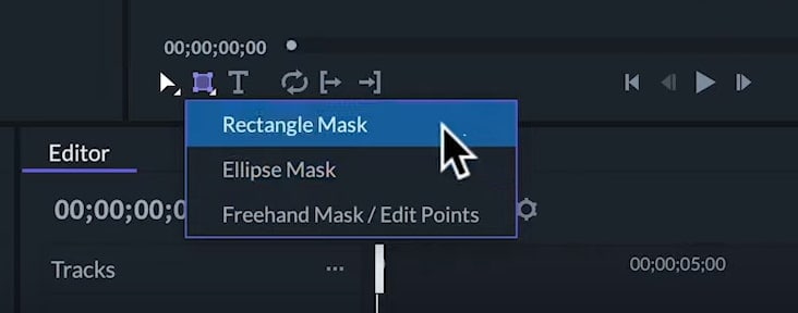 select masking tool
