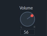 édition du volume audio dans FIlmora 9