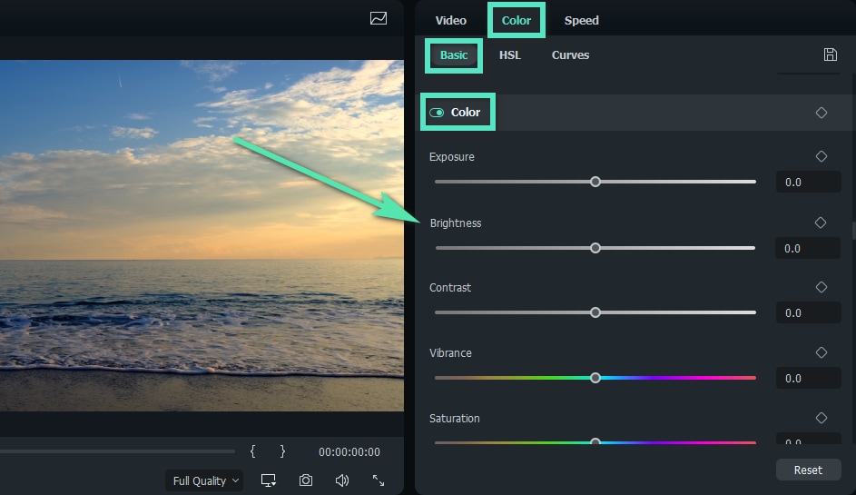 interface de paramétrage de l'échelle de tonalité windows