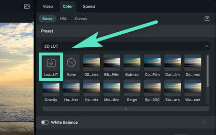 mac load 3d lut option