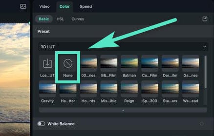 mac keine 3d lut feature option