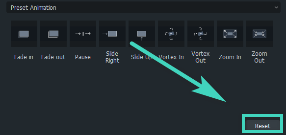 Redefinir Recurso de Animação Predefinido no Windows