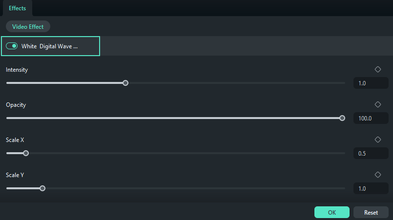 Modifica le Proprietà del Visualizzatore Audio