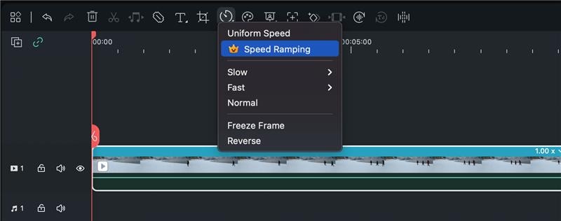 open uniform speed panel