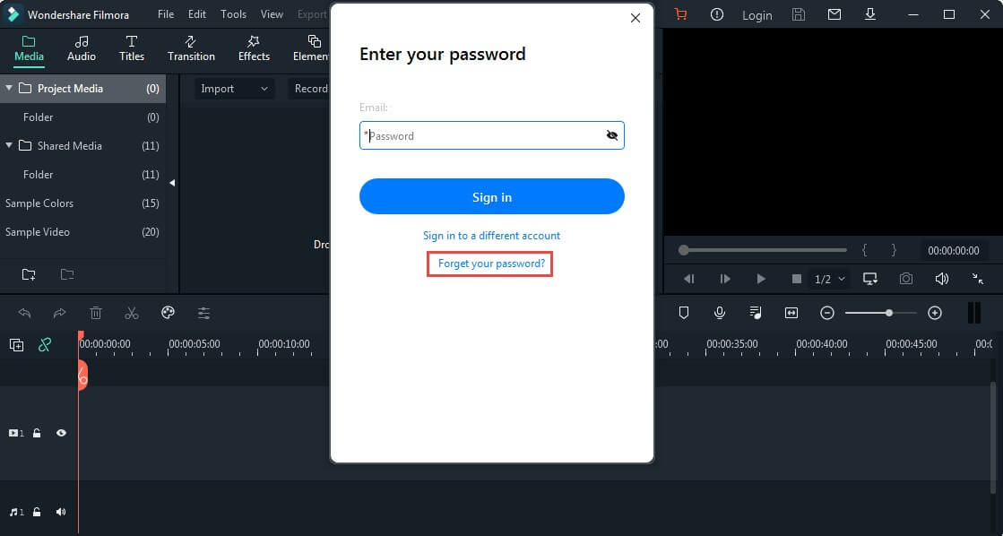 forget password icon