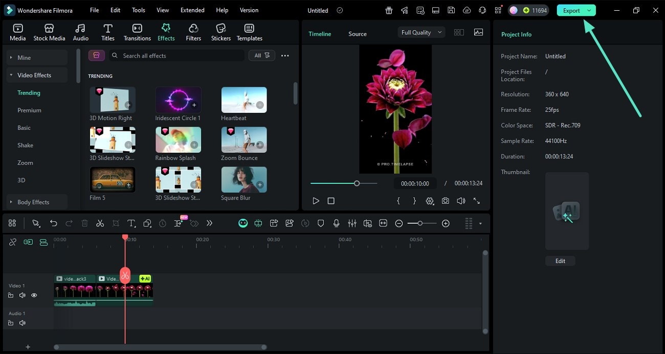 review results press export