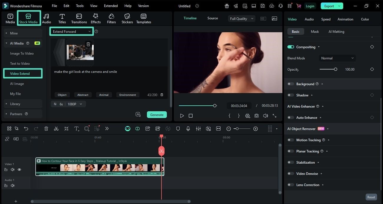 acquire filmora extend function