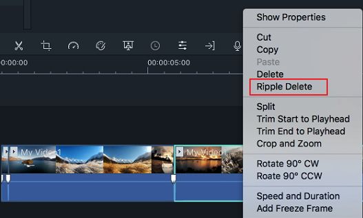 Filmora9 per Mac - Aggiungi File alla Timeline