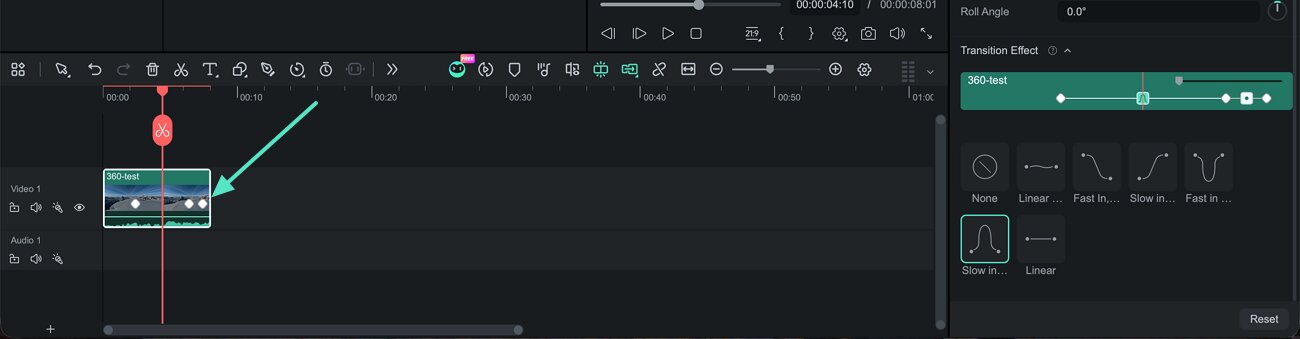 Apply keyframes for transitions