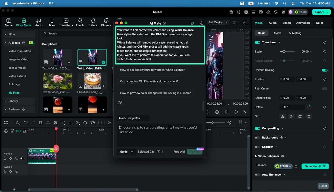 copy or follow generated guide mac