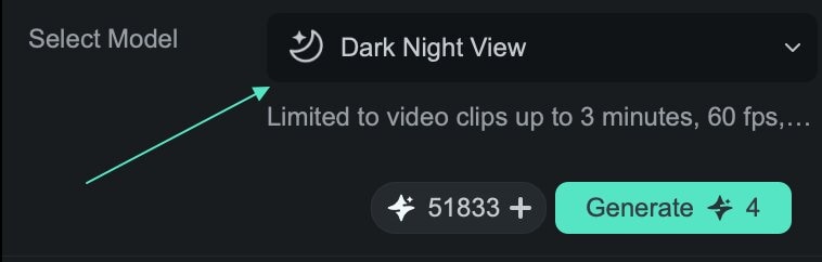 choose dark night model