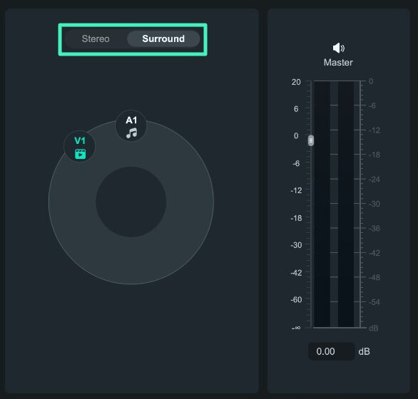 choose stereo surround sound mode