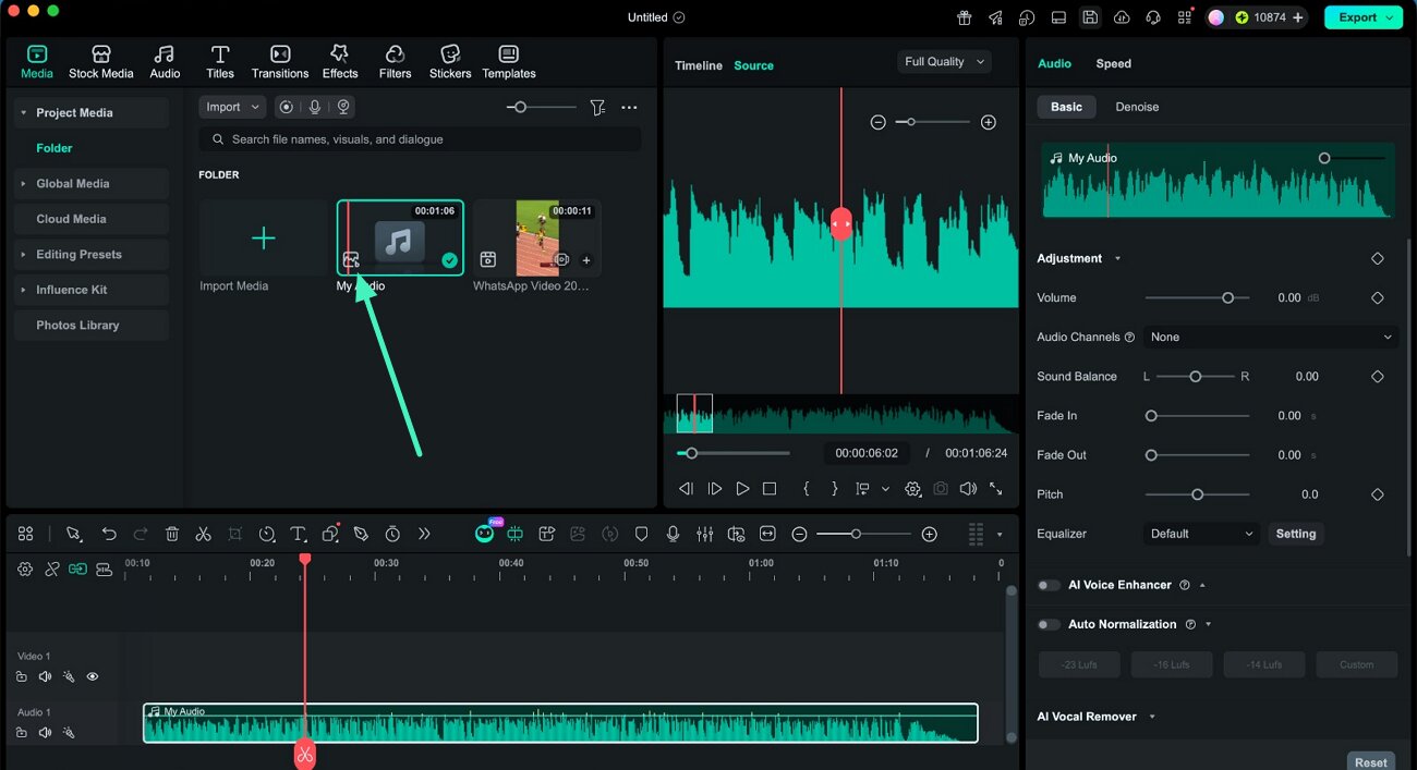 view beat markers timeline