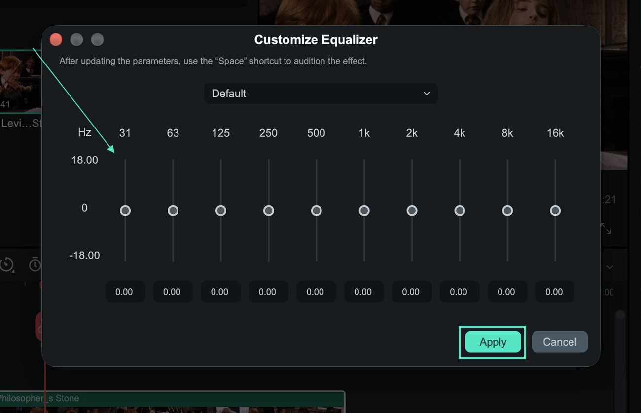 manually manage equalizer properties