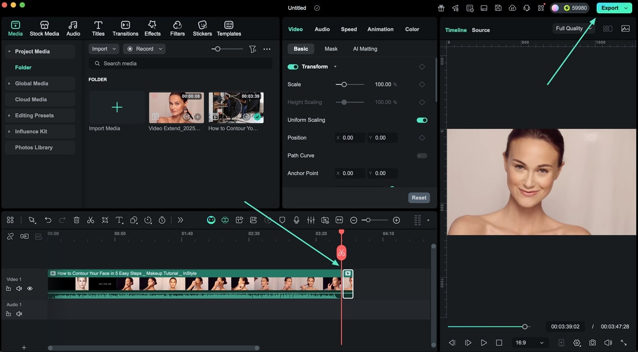 review and save results